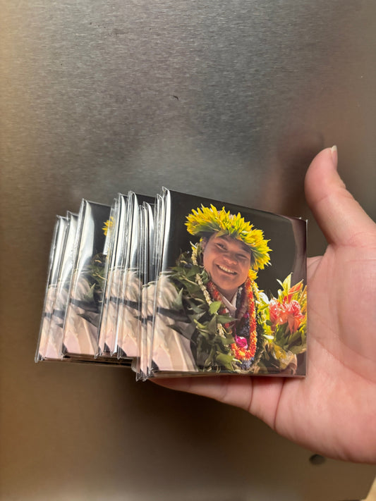 Custom Square Photo Magnet – 2.5” - 2 Sets of 6 (Total 12 magnets)