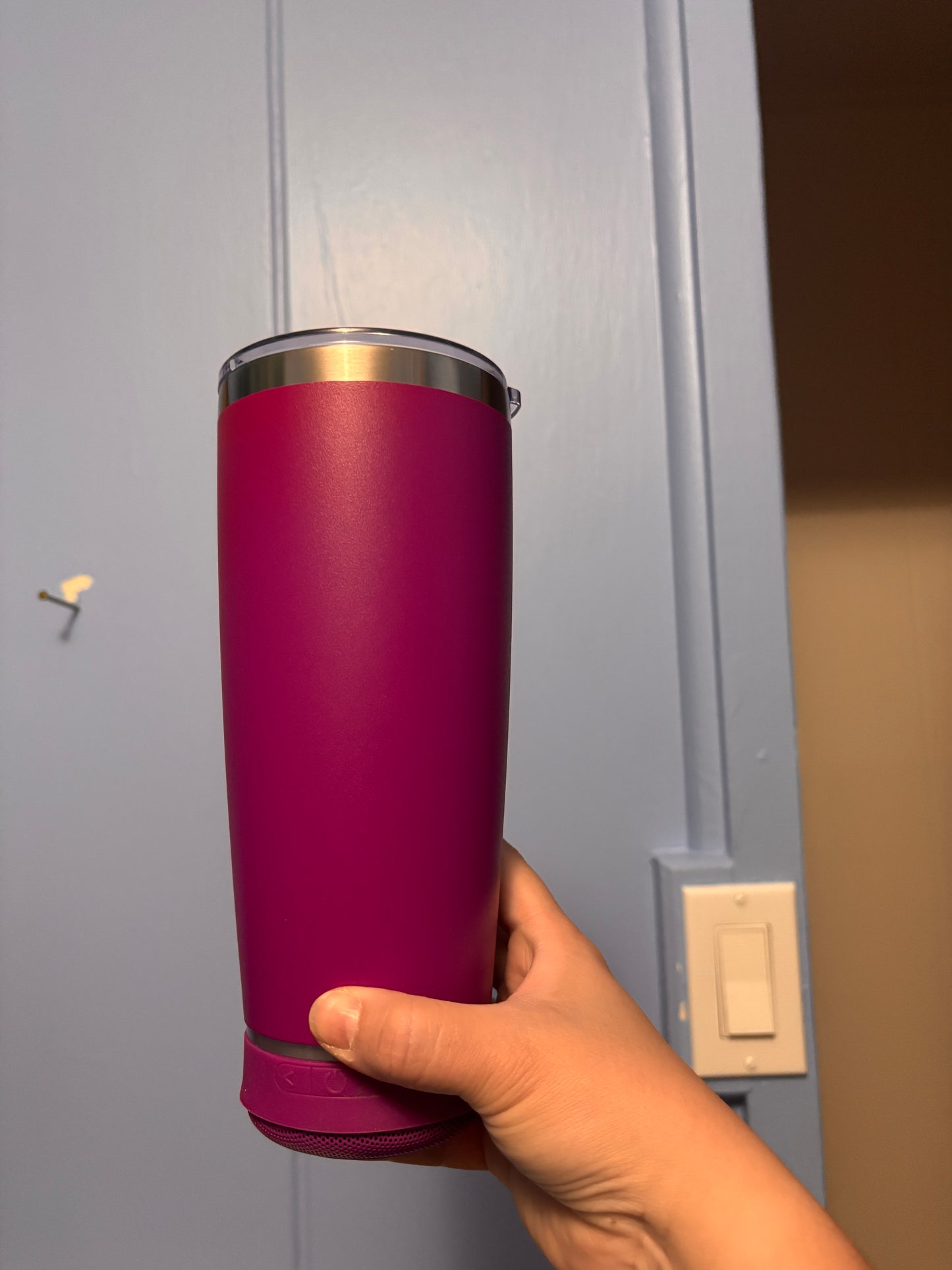 🎶 16 OZ Tumbler with Bluetooth Speaker 🎶- Engraving Included
