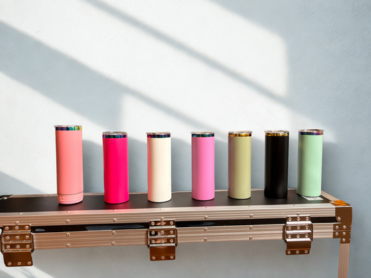 20 OZ Rainbow Plated Tumblers - Engraving Included