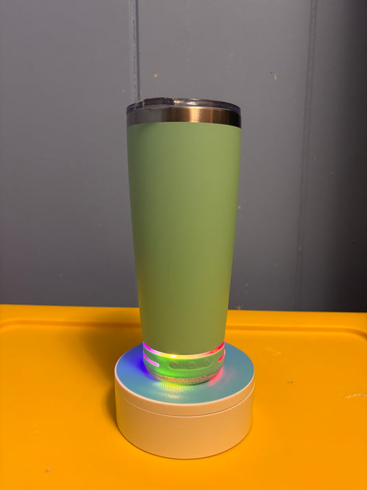 🎶 16 OZ Tumbler with Bluetooth Speaker 🎶- Engraving Included
