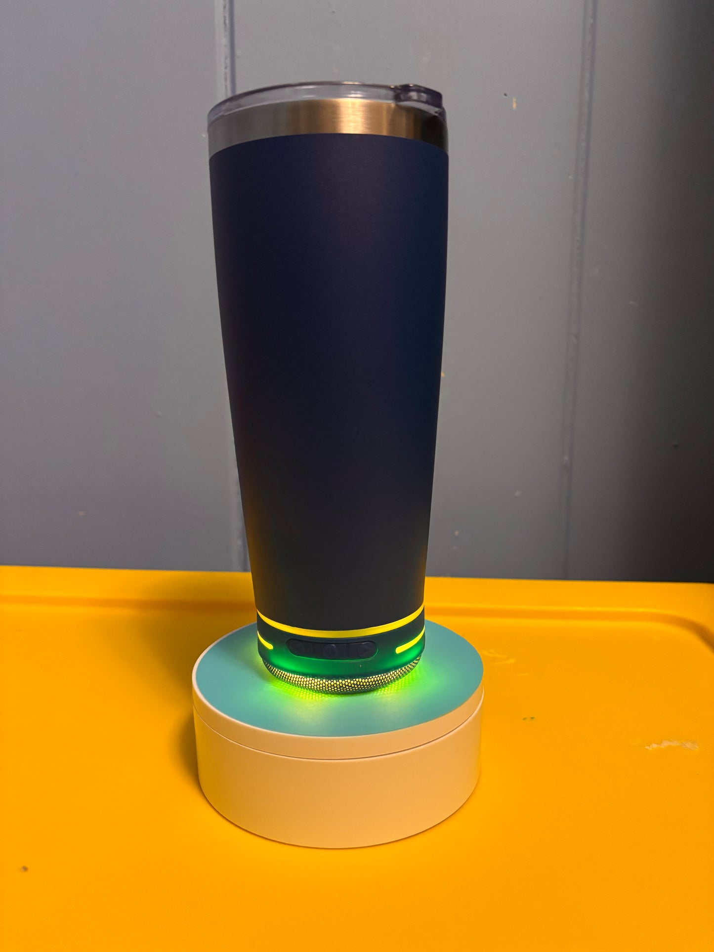 🎶 16 OZ Tumbler with Bluetooth Speaker 🎶- Engraving Included