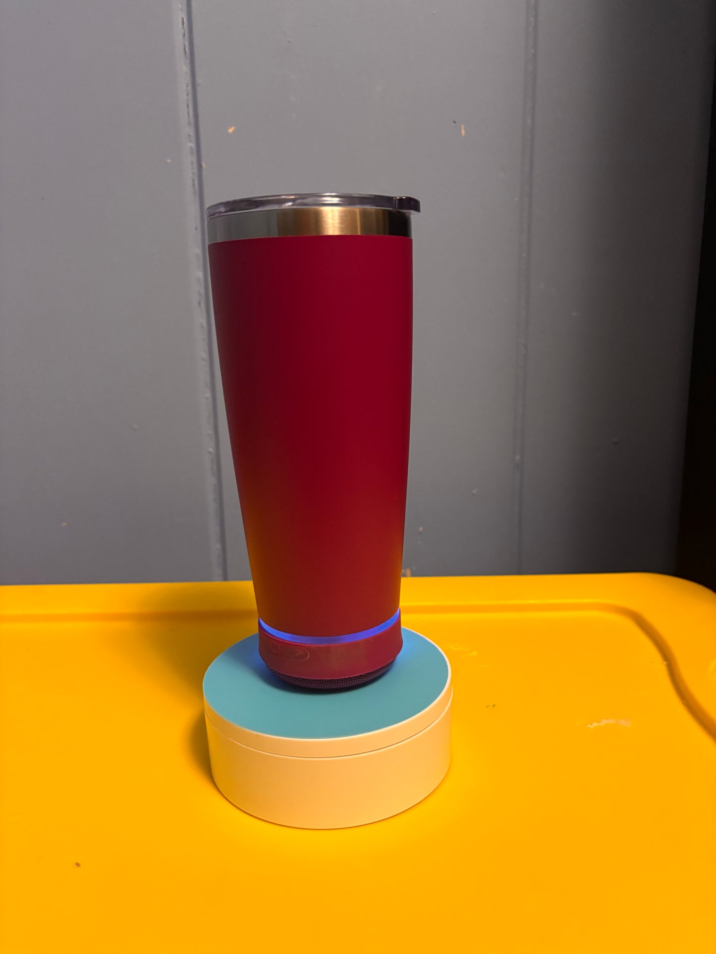 🎶 16 OZ Tumbler with Bluetooth Speaker 🎶- Engraving Included